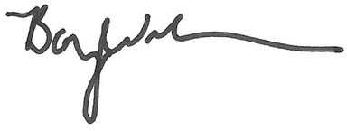 President Barbara Wilson Signature